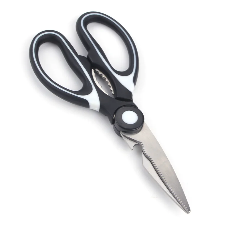 Multipurpose Stainless Steel Ultra Sharp Utility  Cooking Scissors for kitchen