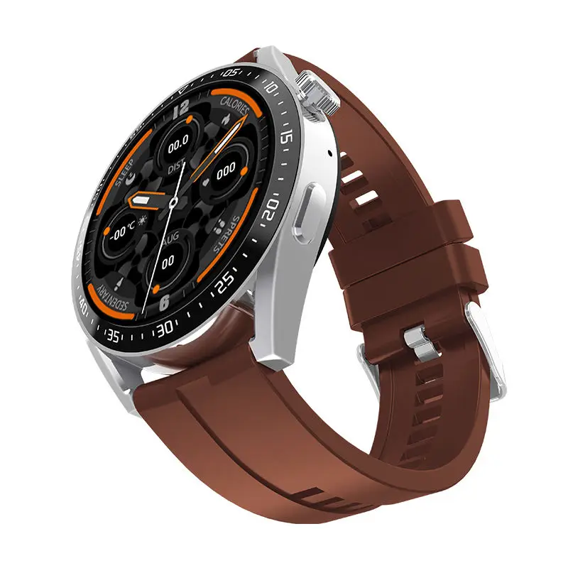 Support CE ROHS FCC HW3 pro Reloj Smart Watch 250mA Battery 1.32 Inch High Quality Circular Motion Smart Watch