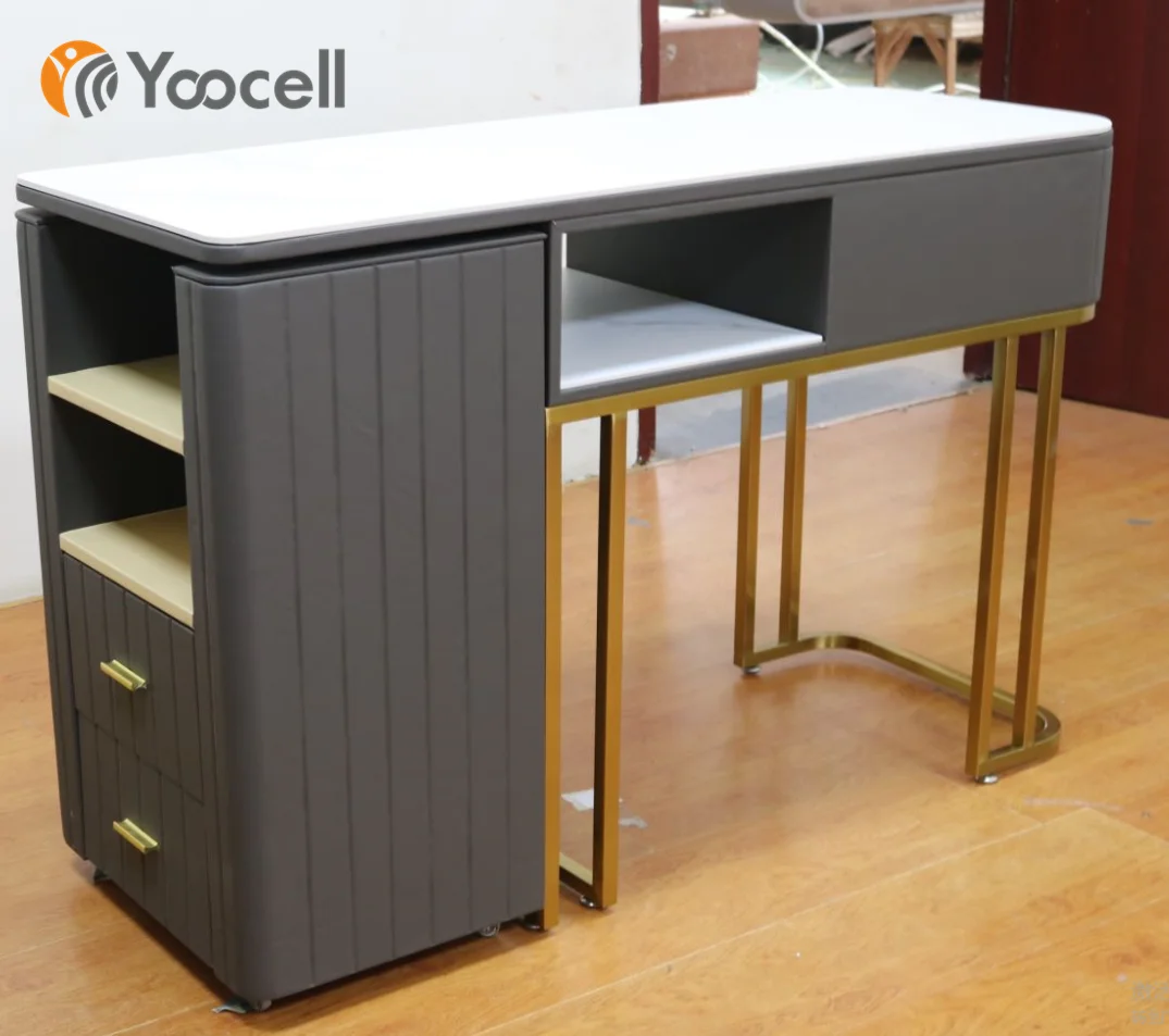  Винтажный Маникюрный Стол Yoocell профессиональное производство коммерческая мебель для маникюрного салона и