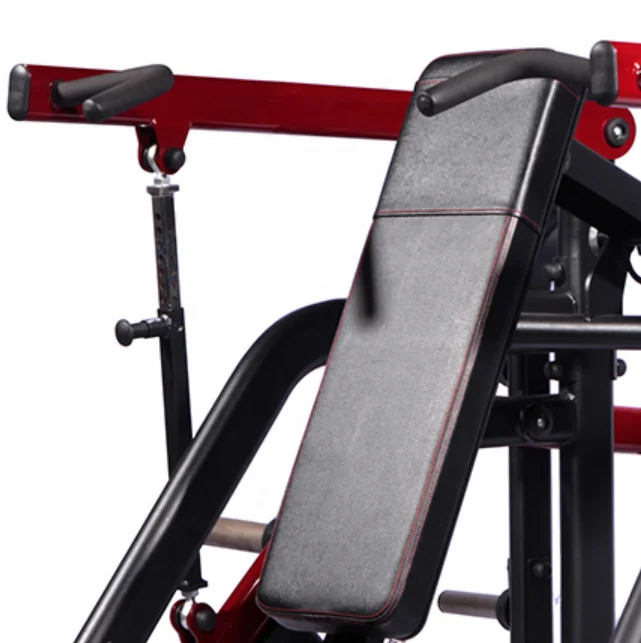 Equipment in gym free weight plate loaded strength training sports machine equipo de gym for shoulder press