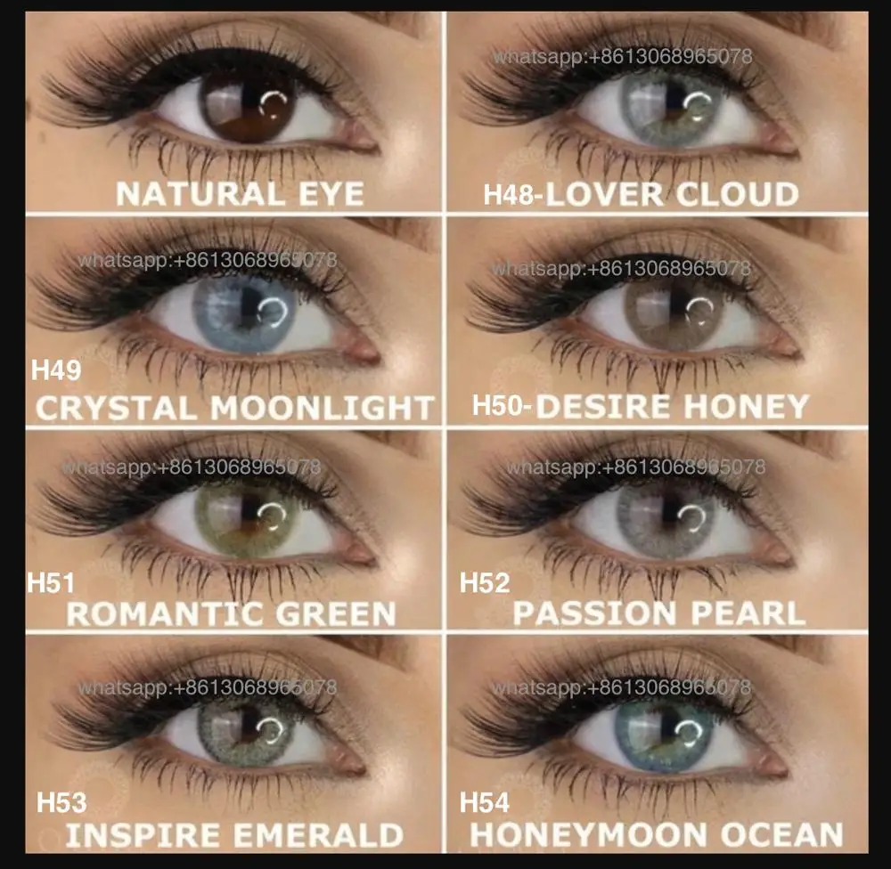 Контактные линзы Otaku, оптовая продажа, лучшие высококачественные контактные линзы натурального вида, контактные линзы нового вида, флаг контактных линз