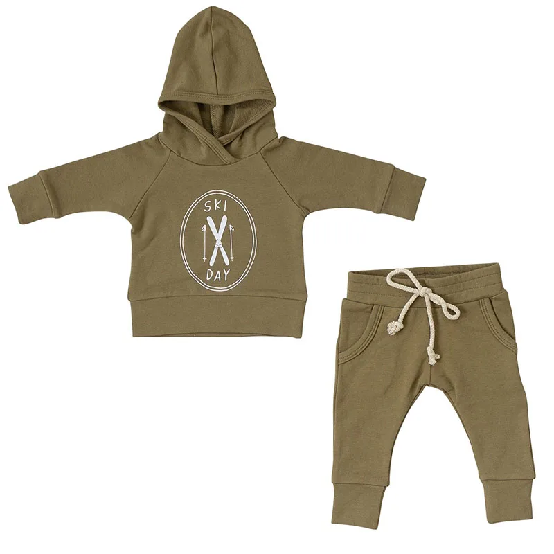 Fashion Baby Boys Clothing Sets Spring Autumn Kids Suits Long Sleeve Hoodies+Pants 2 Pcs Sport Tracksuits