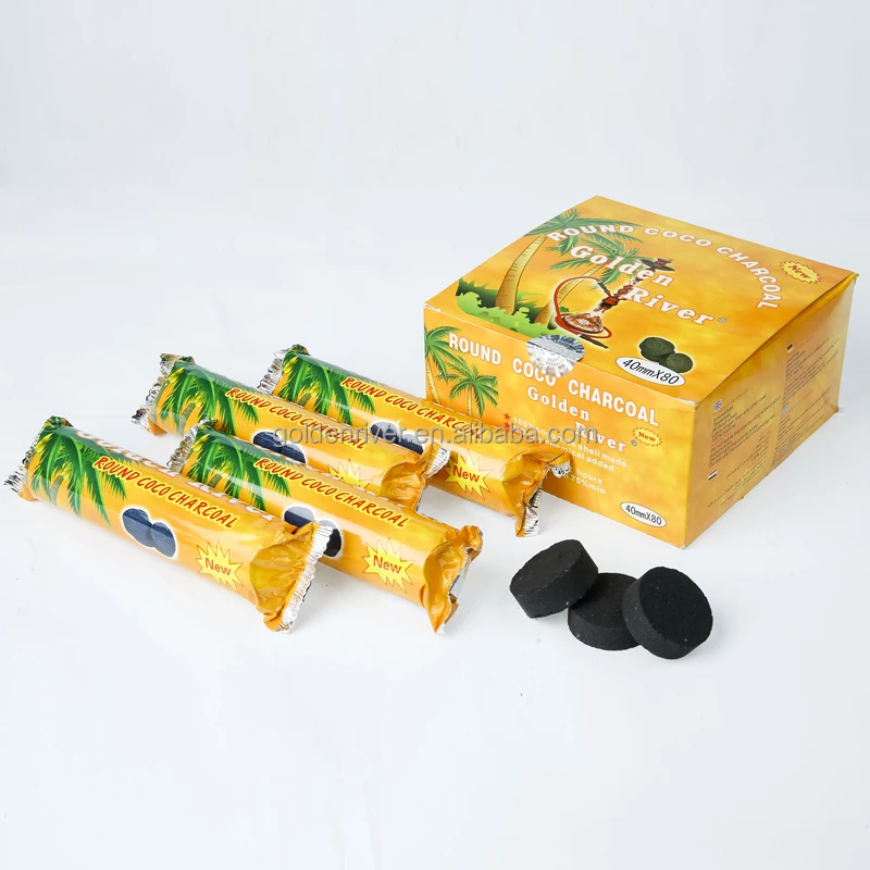 Most popular factory outlet 40mm*80 Coconut charcoal