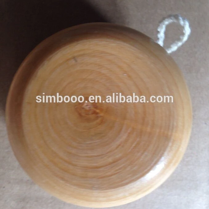 
Wholesale custom logo professional free yoyo 5.6cm promotional custom logo wooden yoyo 