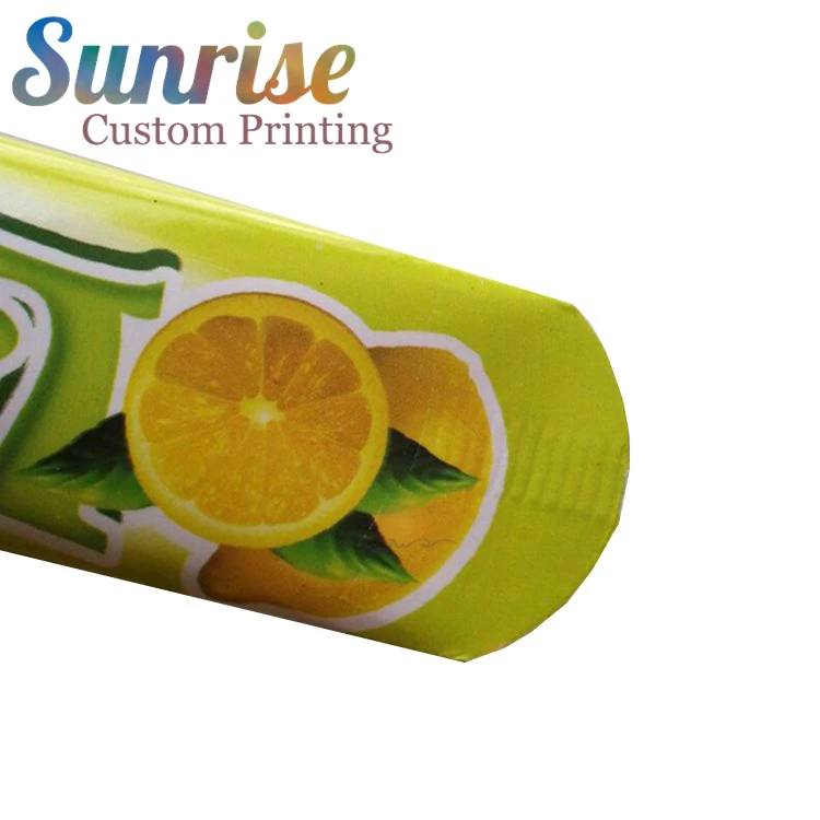 SP240 Free Sample Custom Cute 120ml Disposable Candy Squeeze Cup Push Up Calippo Ice Cream Paper Tube