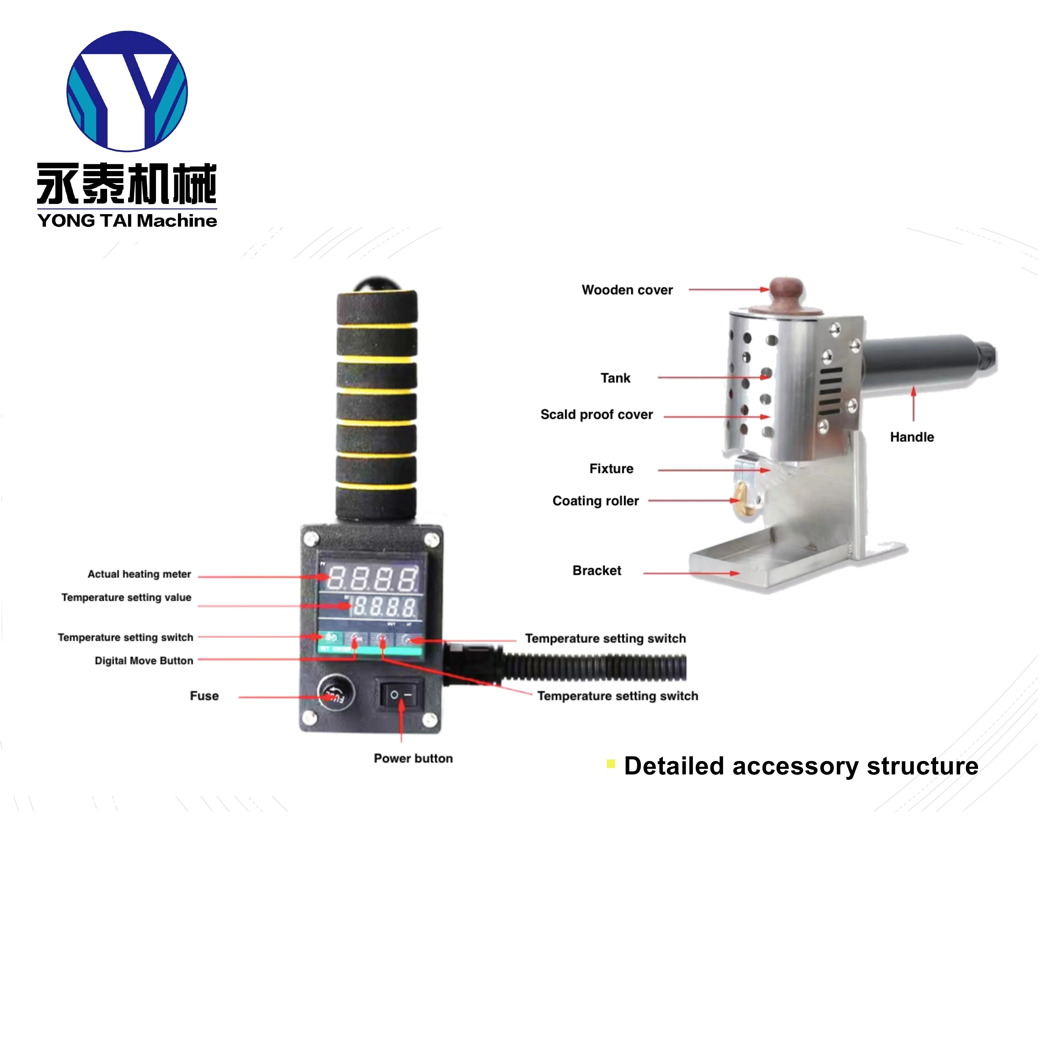 Handheld Hot Melt Glue Machine Rubber Leather Hot Melt Glue Machine