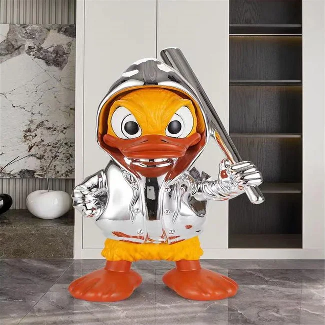 JYLIGHTING creative abstract animal duck designer modern led led floor lamp modern floor lamp indoor