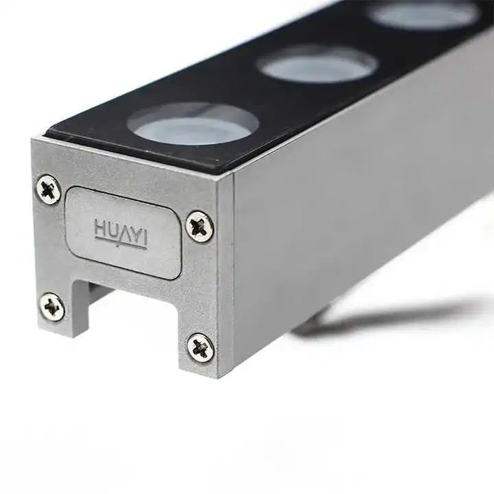 HUAYI Hot selling Aluminum IP65 RGB Dimmable 18 W 24 W 36 W 48 W Outdoor hotel led Wall Washer Light