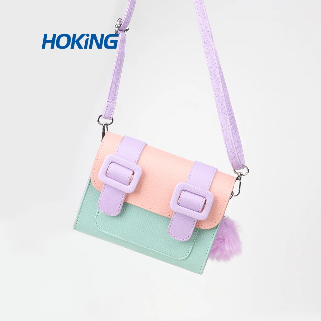 Custom Camera video case for DSLR/ Fujiflim/ Polaroid/ Instax printer Lady/ girl mini bag straps crossbody PU Shoulder Bag