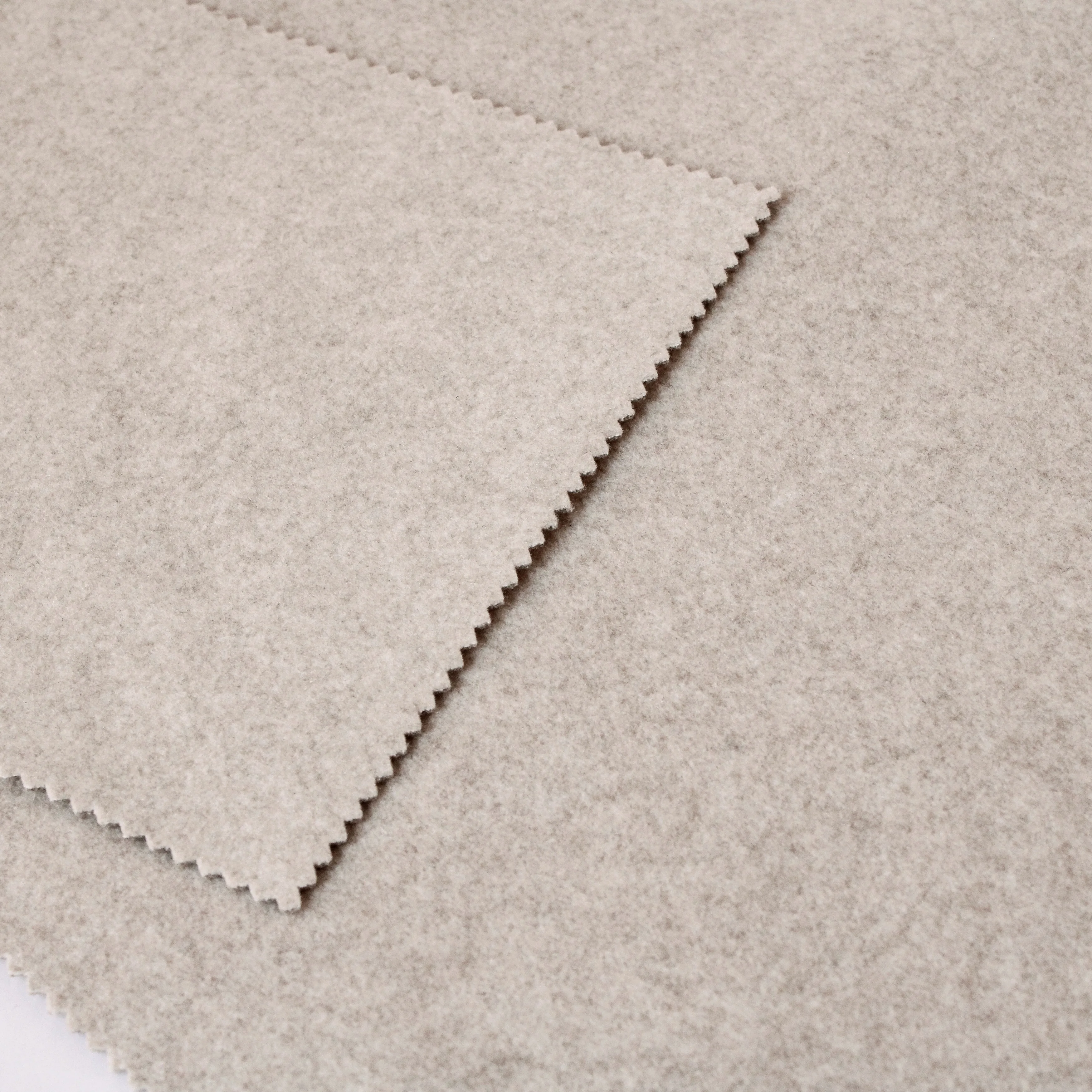 Free Sample In Stock Cheap Price Textile Factory 100% Polyester Needle Felting Knitted Fabric for Coat Suit Jacket