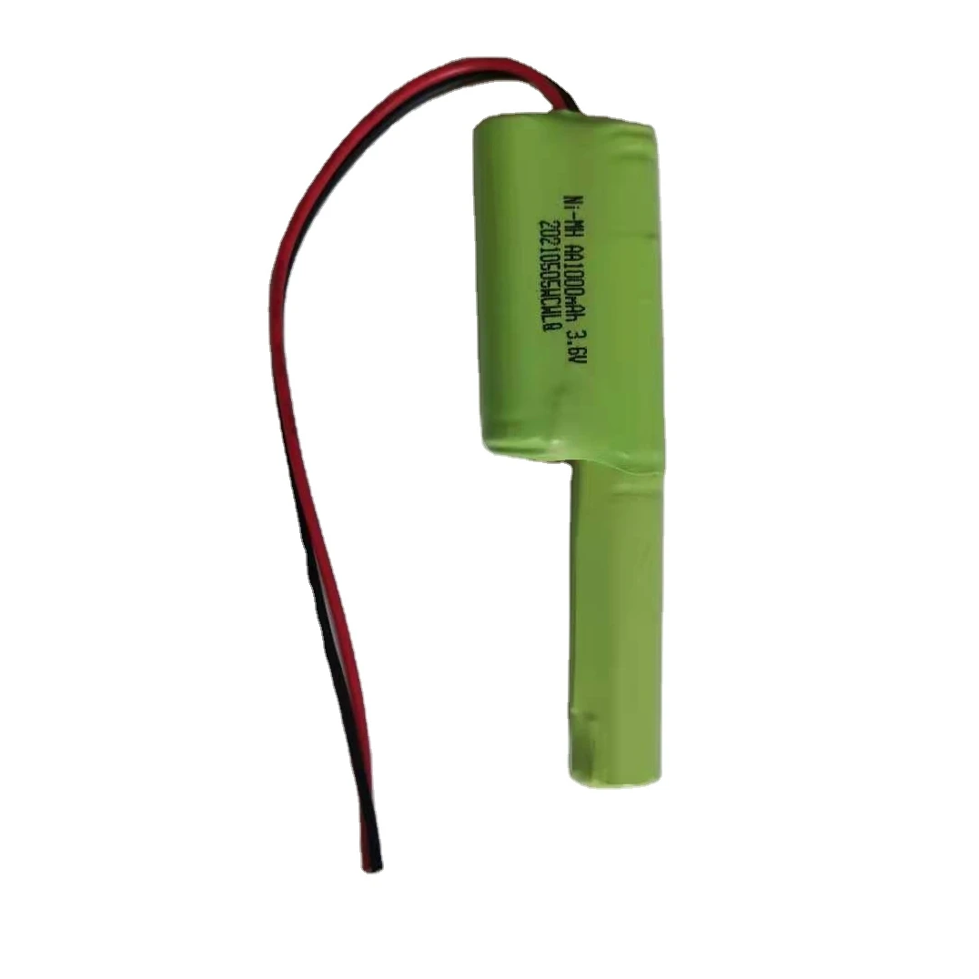 
High Quality Made In China ni-MH AA1000mAh 3.6V cell secondary battery 