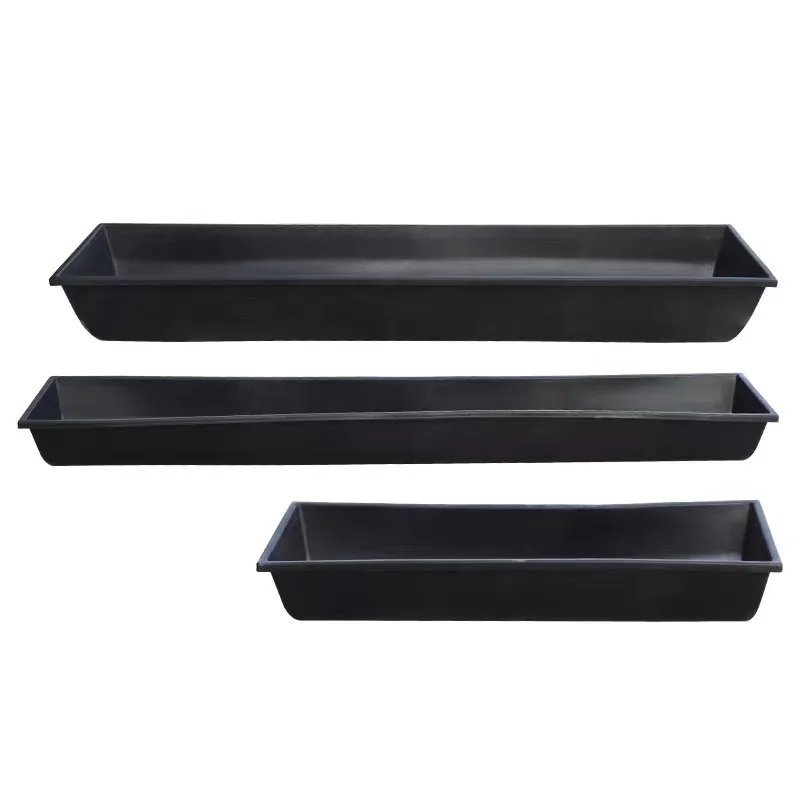 1m High Quality Animal Farm Equipment Plastic Sheep Feeder Trough Cattle Sheep Feeding Tool