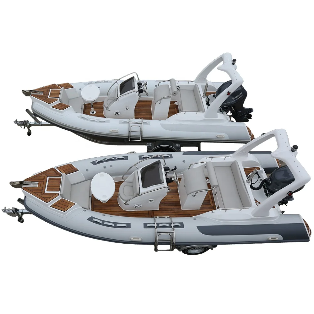 CE 5 8 М 19 футов из стекловолокна жесткие надувные лодки (лодка RIB580) для продажи