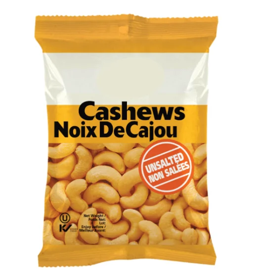 Unsalted - High Quality Selected Cashew Nuts in Good price Ready to eat