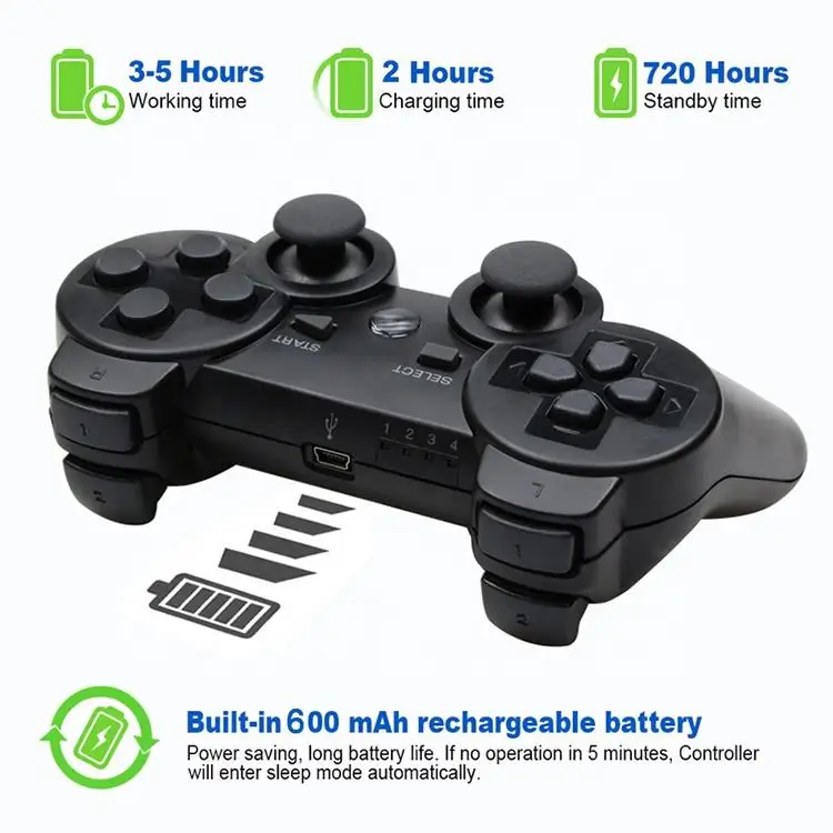 Wholesale Wireless Joystick Game Accessories PS3 Controller for PS3