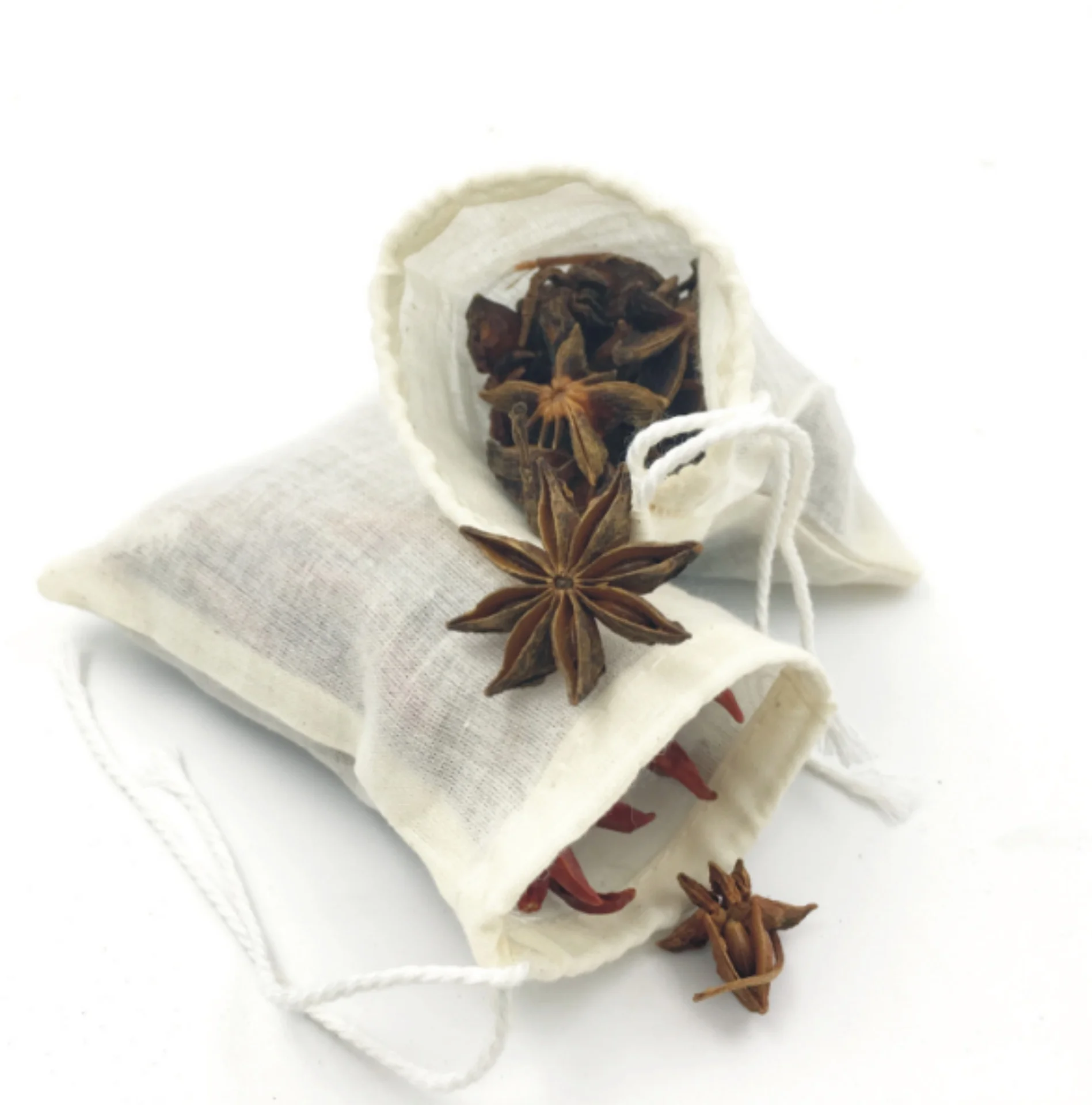 Good Price Bath Salt High Quality Muslin Drawstring Bag