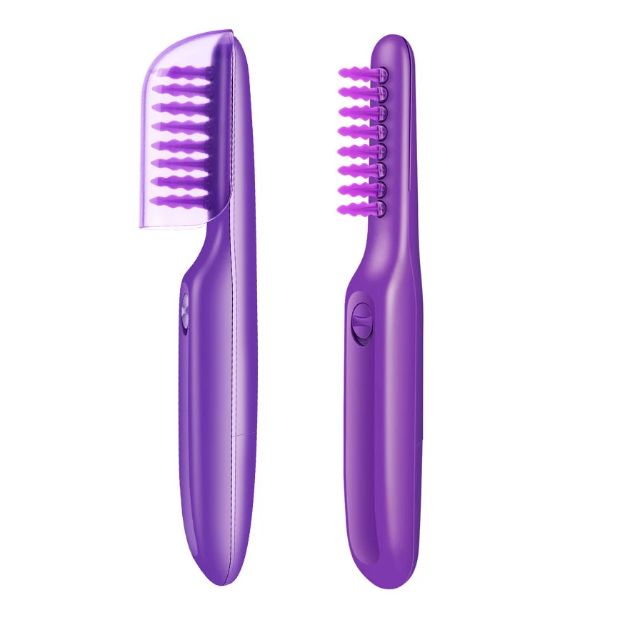 Electric detangling brush Electric Detangling Comb Wet Dry Dual Use Negative Ion Massage Comb Styling Tool for Long/Curly Hair