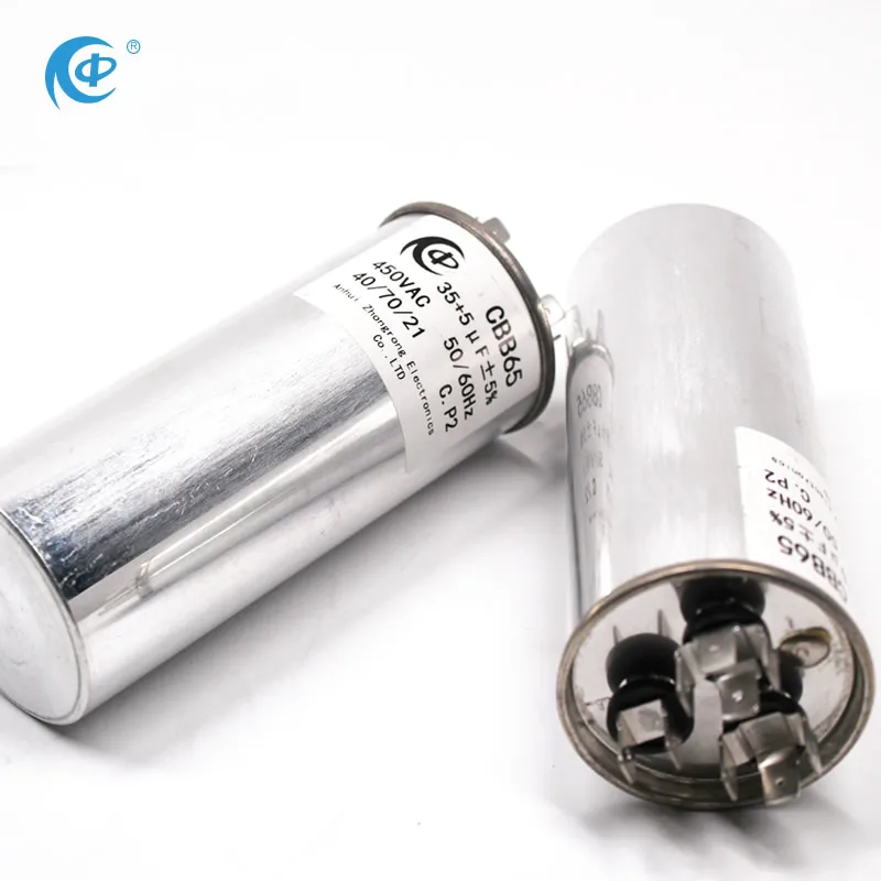 Ac 250v 450v 500v 650v конденсатор кондиционера 55