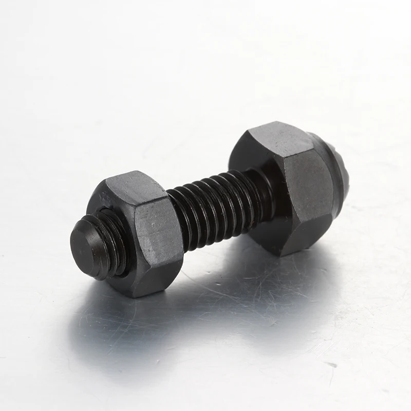 Reliable Black Steel Bolts Ball Point Hex Flat Toothed Surface Ball Screw Clamping Flat Toothed Surface Ball Screw Clamping
