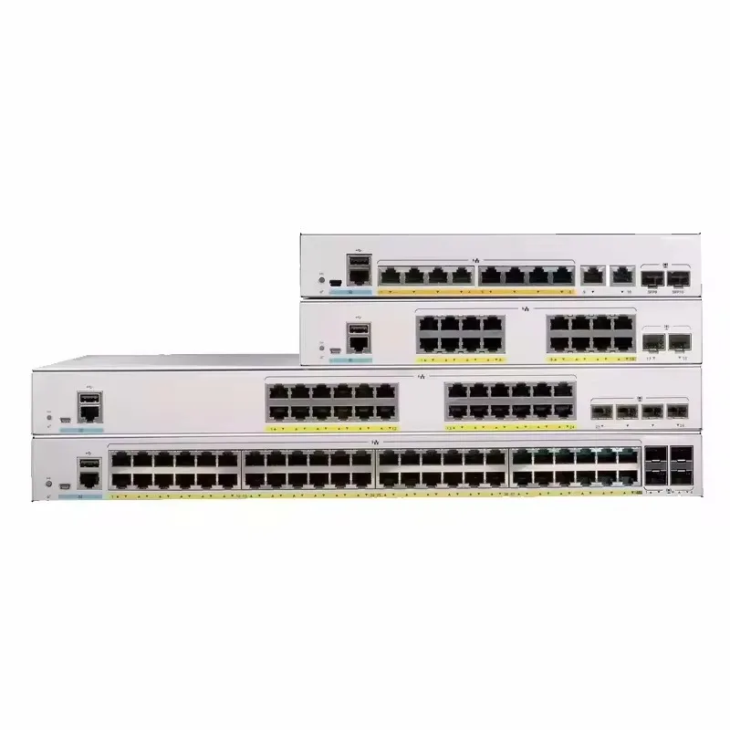 C1200-24T-4G Cisco Switch C1200 Series Ethernet Switch 4x1G SFP 24 Port Switch