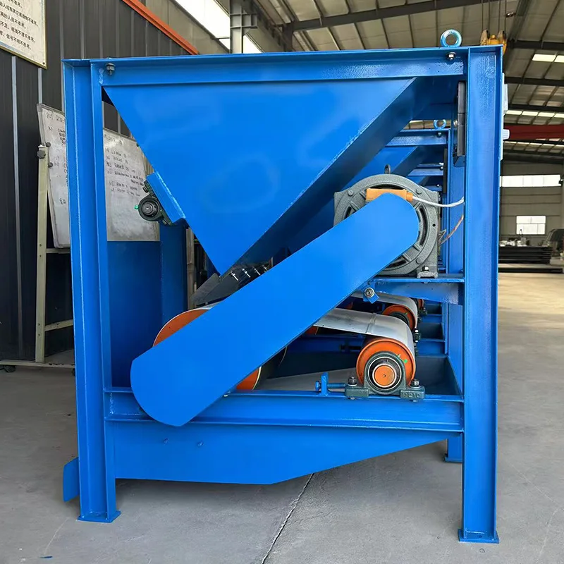 High Performance Industrial Mining Machinery Single Roller Dry Magnetic Separator For Iron Separation