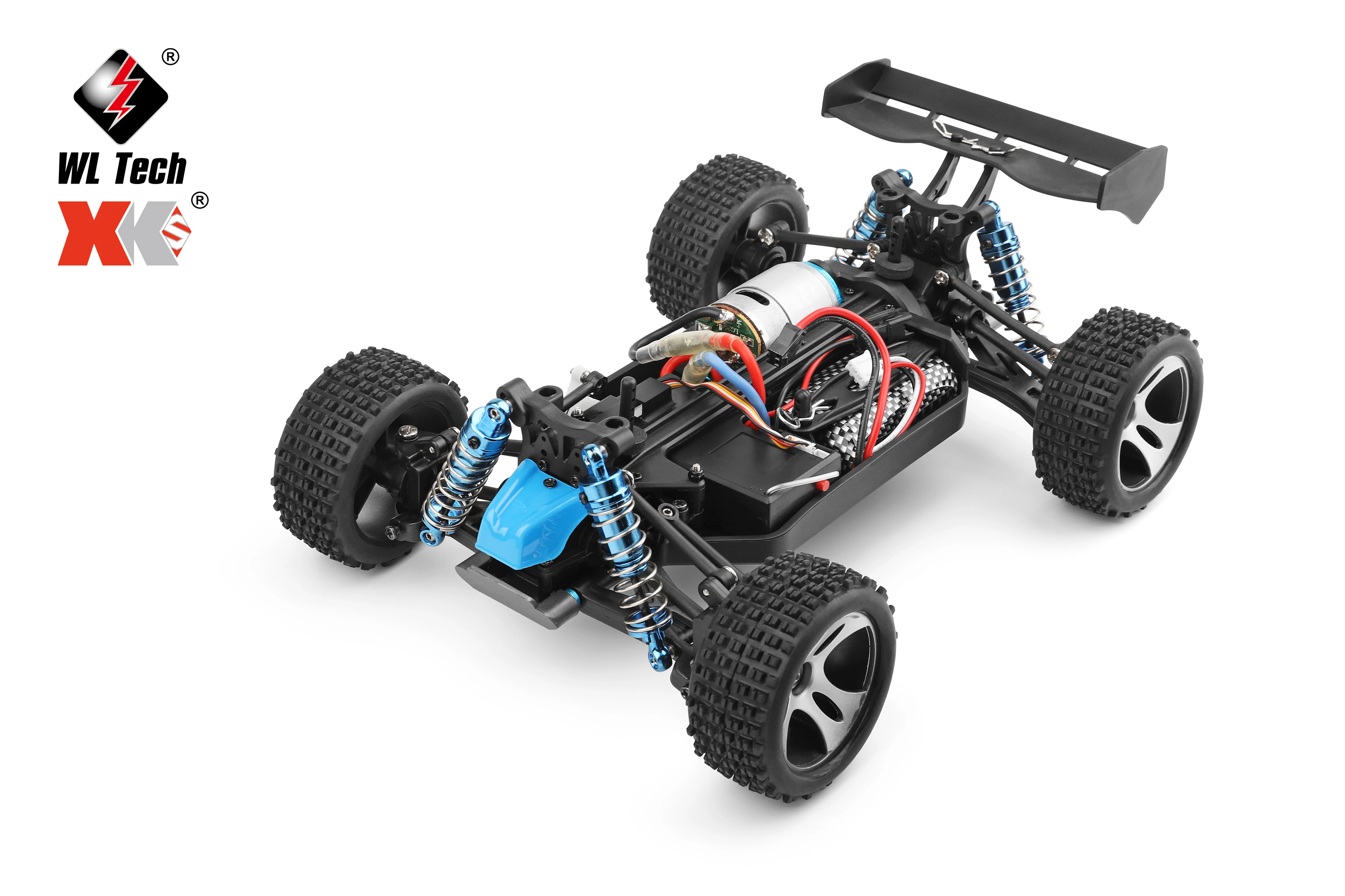 Super Power WLtoys 184011 Off Road Rc Buggy Upgraded A959 2.4G 1:18scale 4WD Speed Racing Car(30km/h)