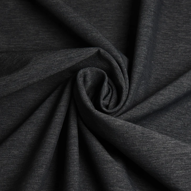 
4 way melange nylon spandex elastic fabric for pants 