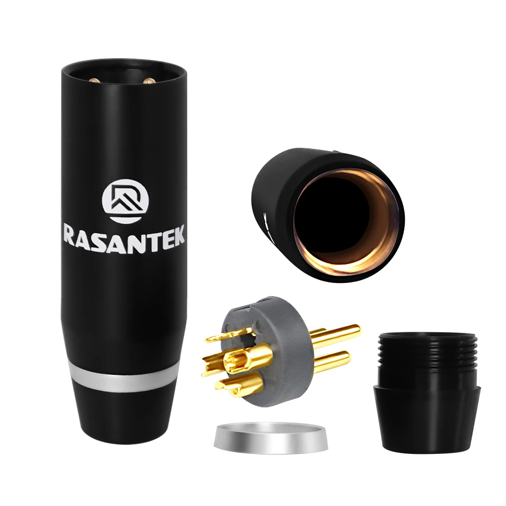 3 Pin XLR Male Stereo Plug Adapter Extension Cable for Microphone