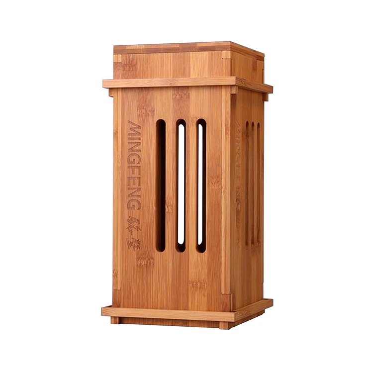 Exquisite design high capacity Hollow-carved Walnut Wooden Wine Box