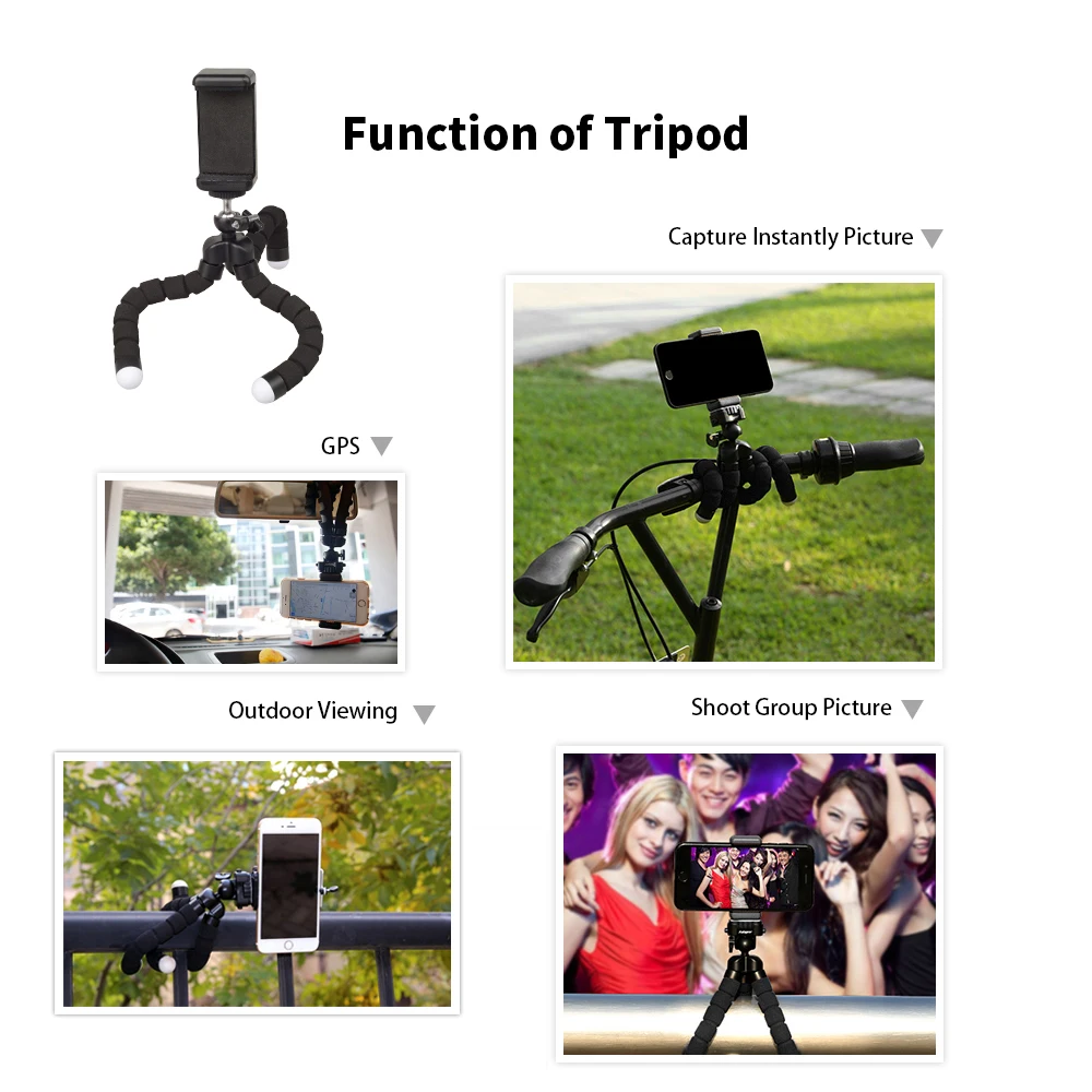 Apexel 18x 4 in 1 cell phone telephoto telescope zoom lens with mini tripod for mobile phone Amazon top selling product 2018