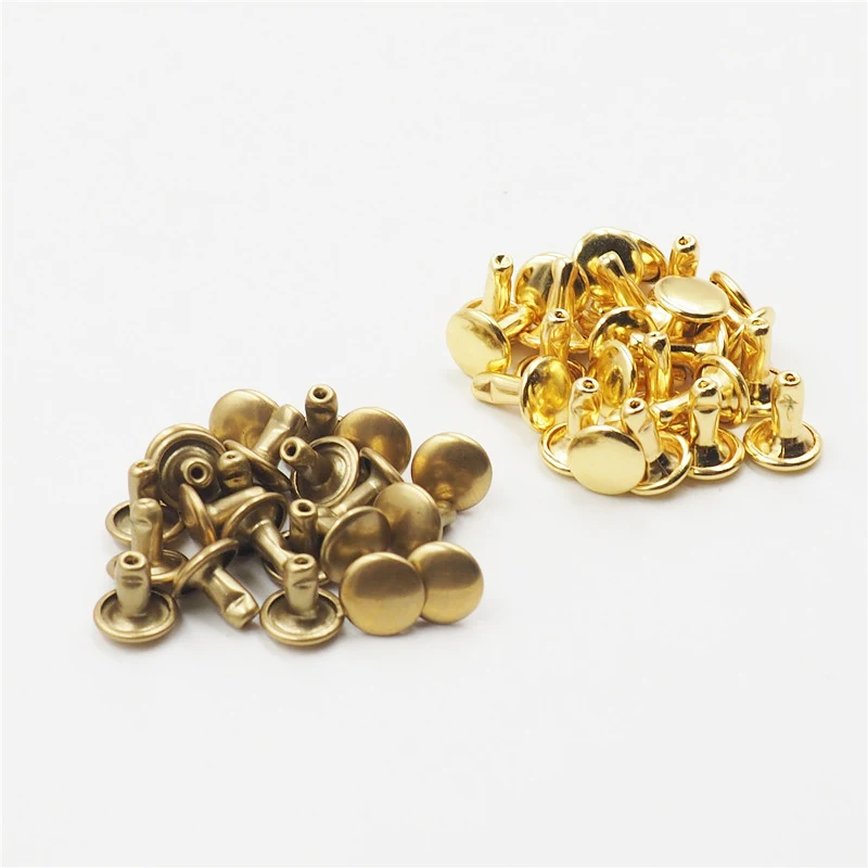 various sizes double caps head cap tube metal rivet