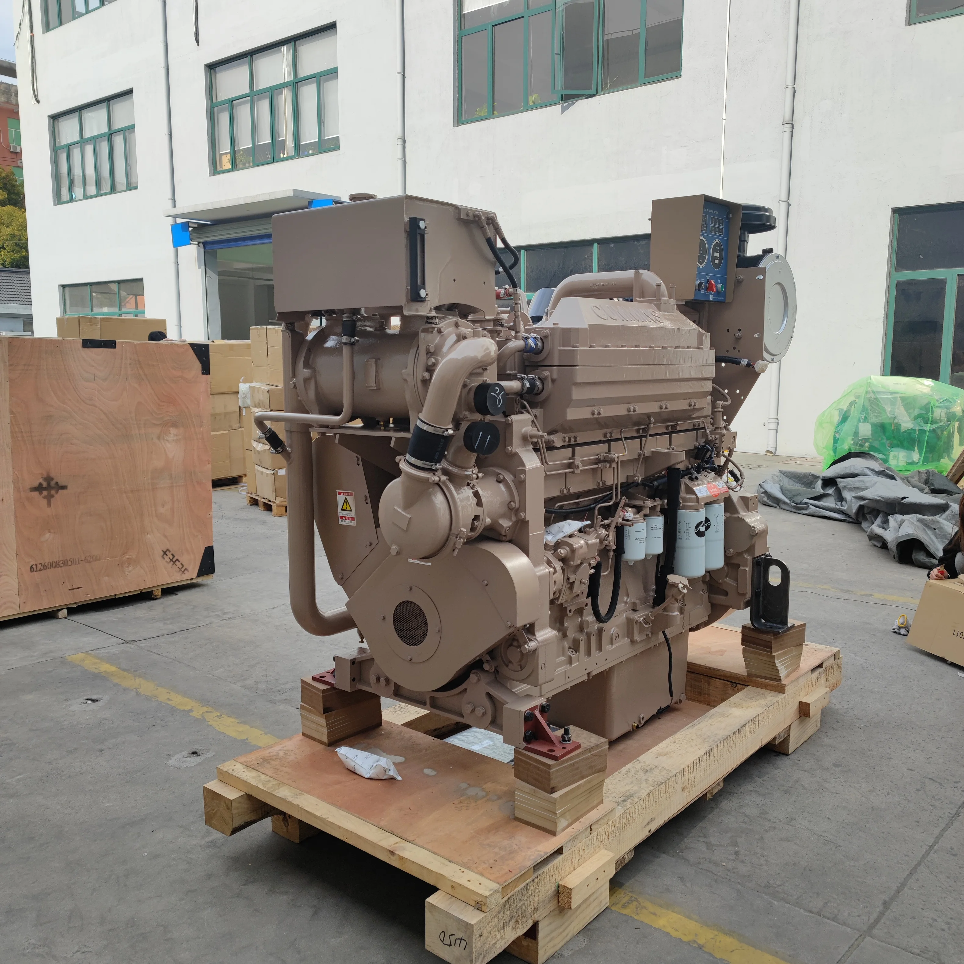 Original Boat Engines 600HP 1800 rpm KTA19-M600 outboard marine diesel engines for sale