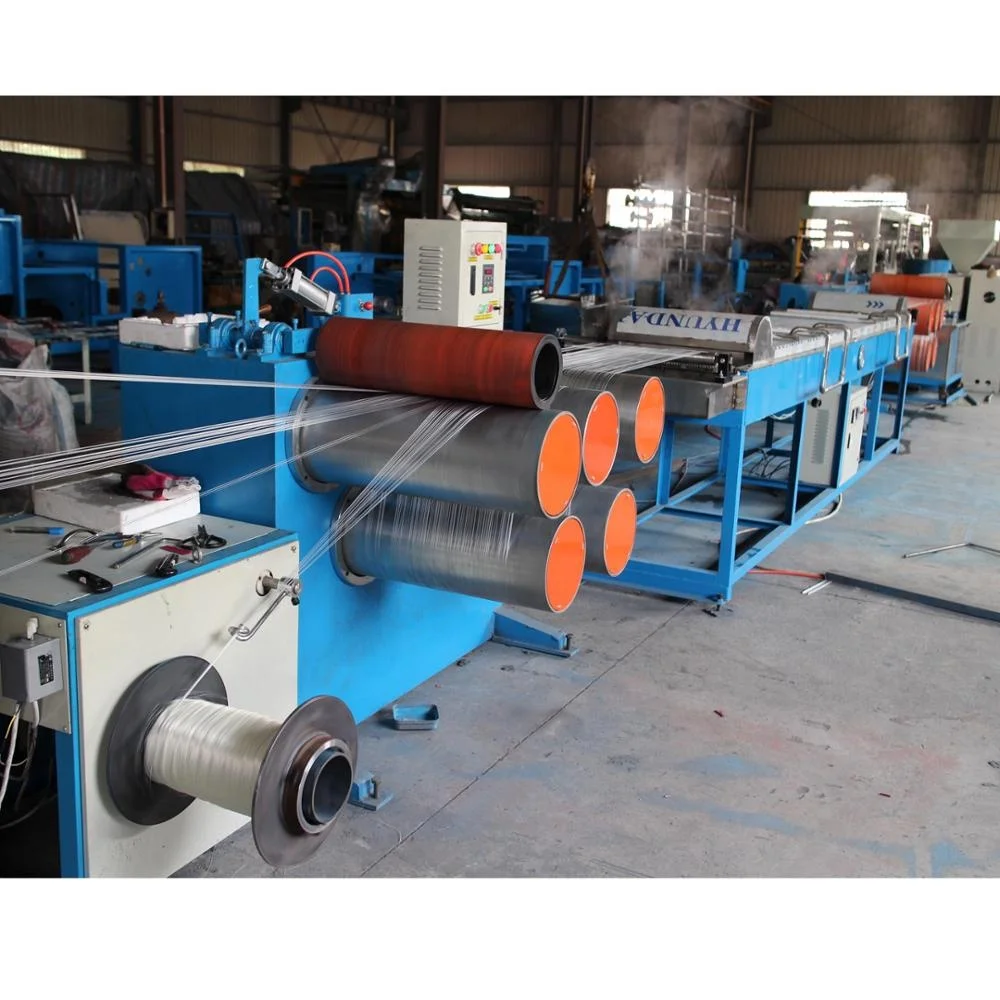China high speed Plastic PP/PE/PET Monofilament Extrusion making Machine with winder for mesh bag production line
