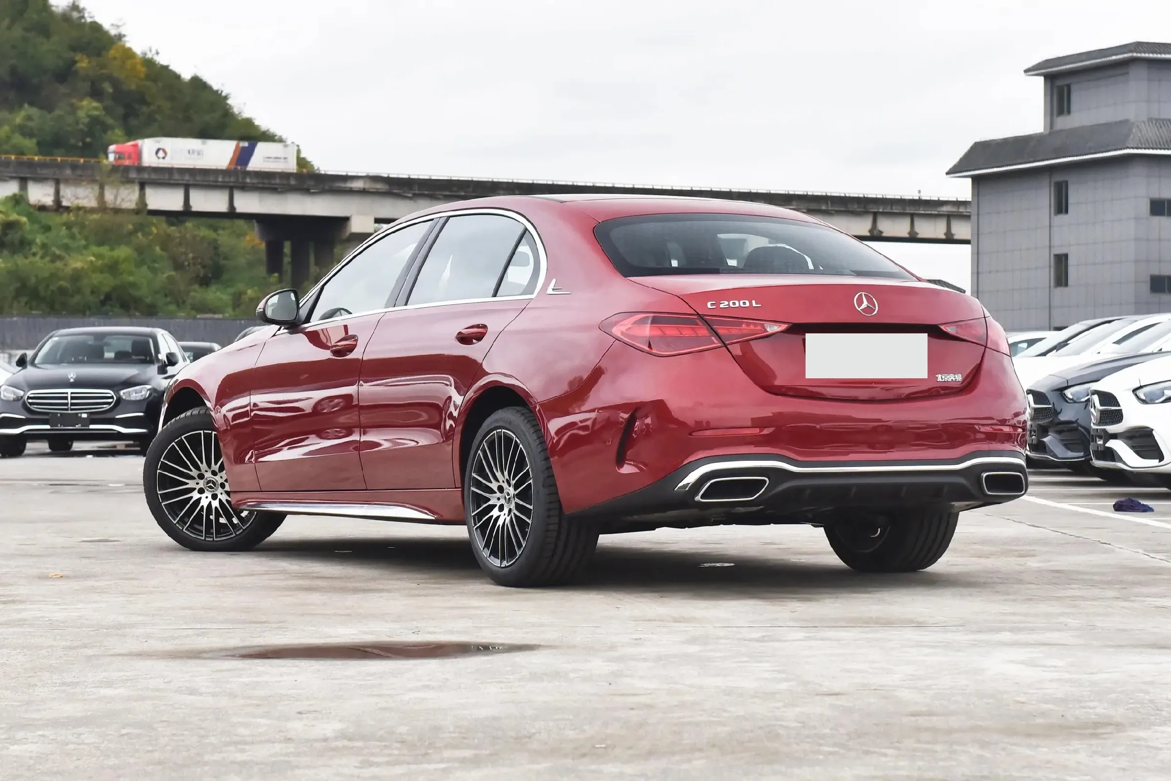 2024 Sedan Fuel Car Benz C170 Horsepower Maximum Speed 225km/h With Turbocharged Luxury Fuel Sedan