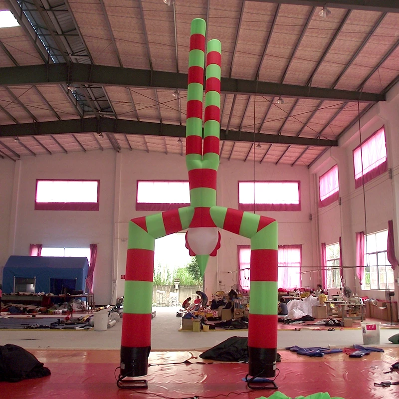 Advertising handstand clown waving lag inflatable sky air dancer man for sale