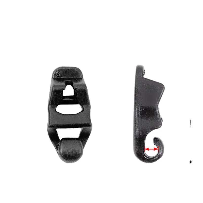 POM plastic hook tent buckles hook backpack buckles rope cord fastener guyline runners tensioner camping tent buckles
