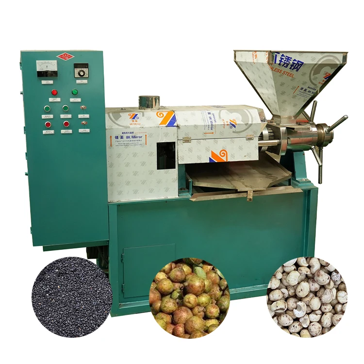 400kg/h Professional Manufacture To Corn Coconut Cold Press Olive Caster Cook Oil Make Machine For Industrial