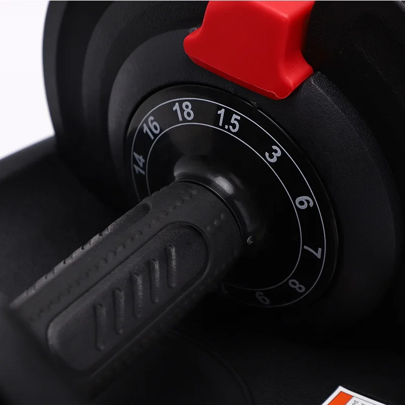 Factory Direct Selling custom logo Quick Lock 12 in 1 No manual required adjustable dumbbell