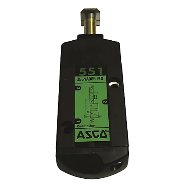 Good Price Spool Valves single/dual solenoid valves ASCO SCG551A005MS pilot operated or air operated aluminium body