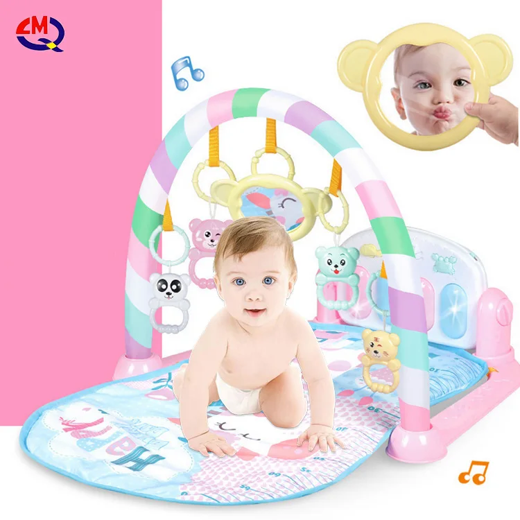 
Non - toxic and Tasteless Baby Musical Education Puzzle Fitness Gym Soft and Comfortable Keyboard Play Mat with Piano Toys 
