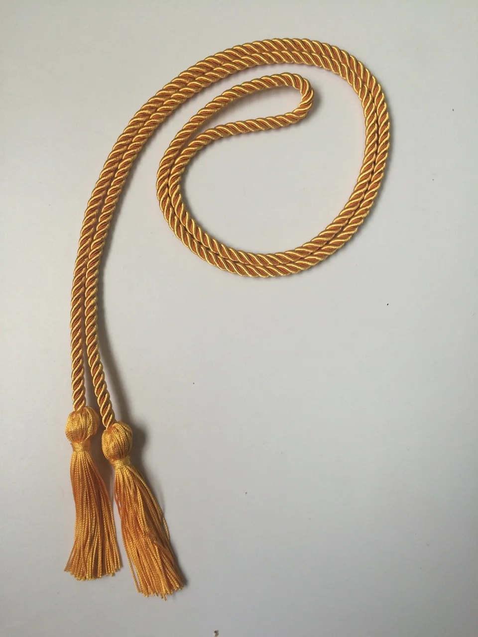 Wholesale Royal blue/Red/Orange Graduation Honor Cords Polyester Graduation Tassels Honor Cord For college students