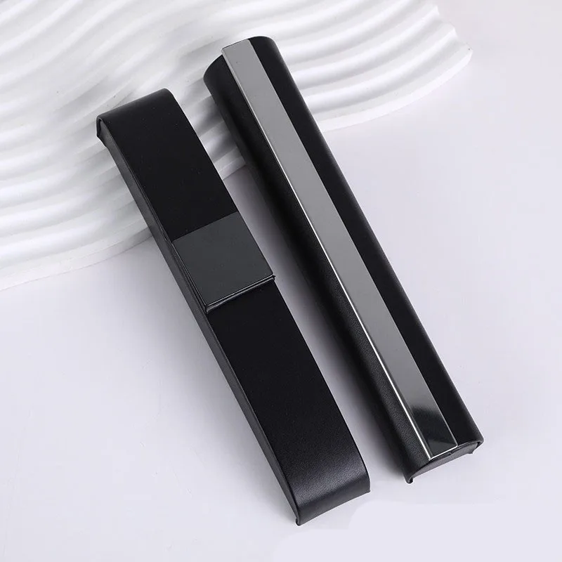 2024 винтажный Чехол для перьевой ручки с магнитным клапаном роскошный офисный школьный подарок футляр из натуральной кожи