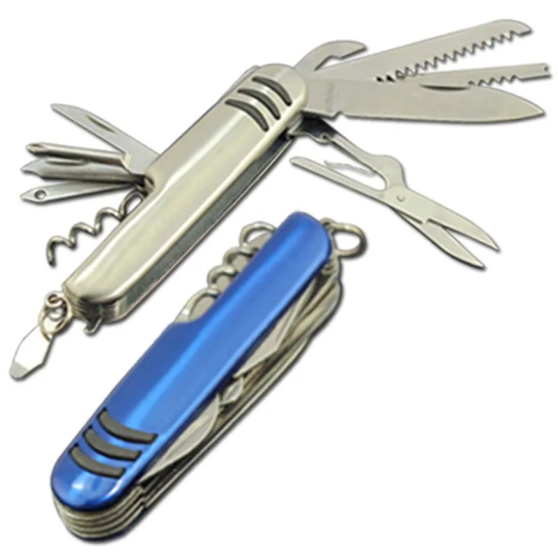 Factory 11 open multifunction folding knife Mini coloured steel case gift knife can be customised with LOG0