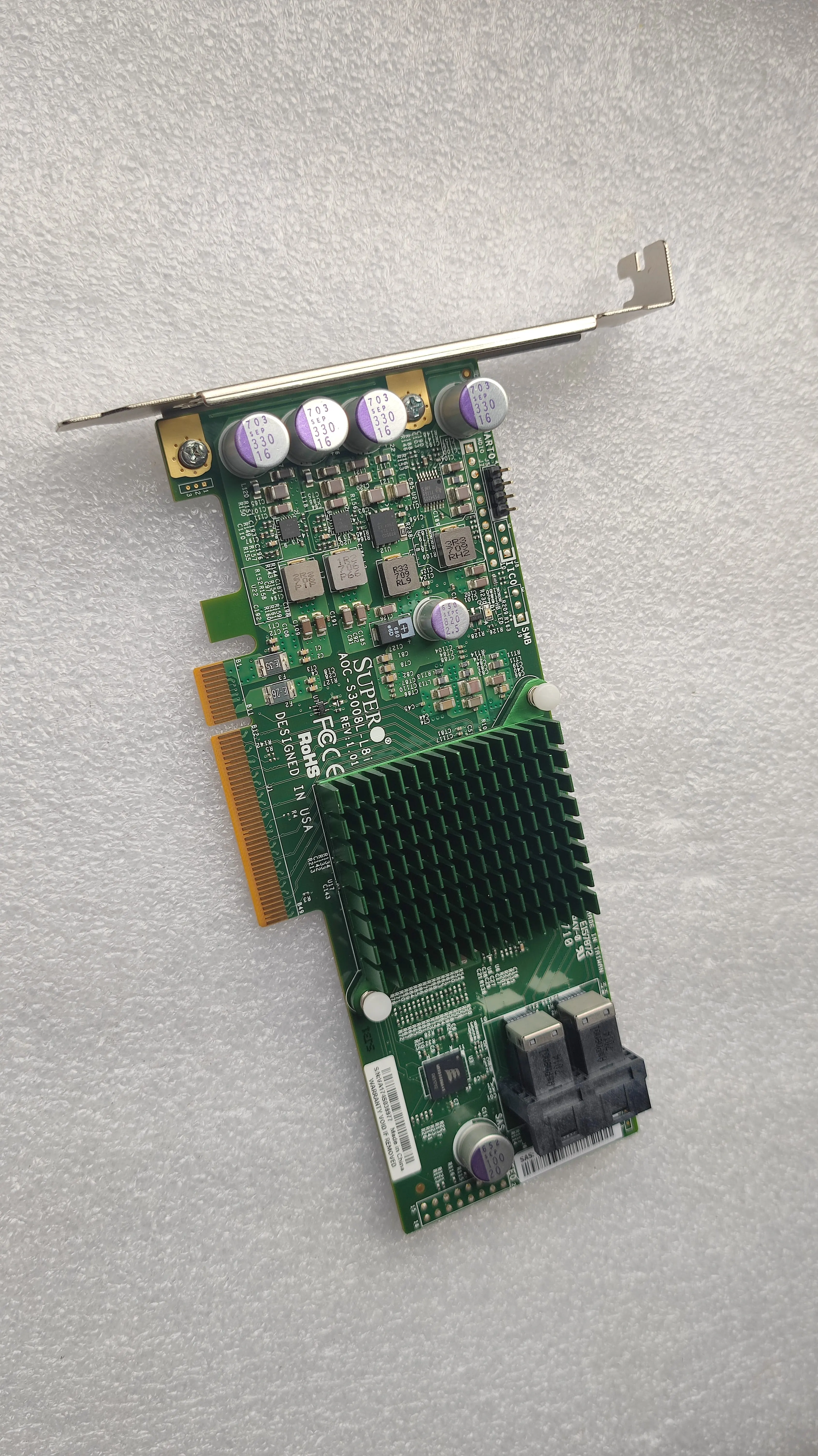  Высокое качество S upermirco AOC-S3008L-L8i PCI Express 3 0x8 12 ГБ/сек. контроллер