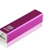 Лучшая красочная Мода портативный Рекламный Подарок power bank 2600 мАч