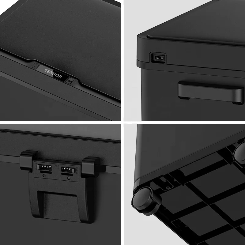 13Gallon Auto Sensor Recycling Sorting Touchless Dual garbage rubbish dustbin Trash can smart waste bin