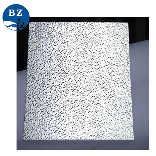 
3003 5083 reflector embossed aluminium sheets for lighting 