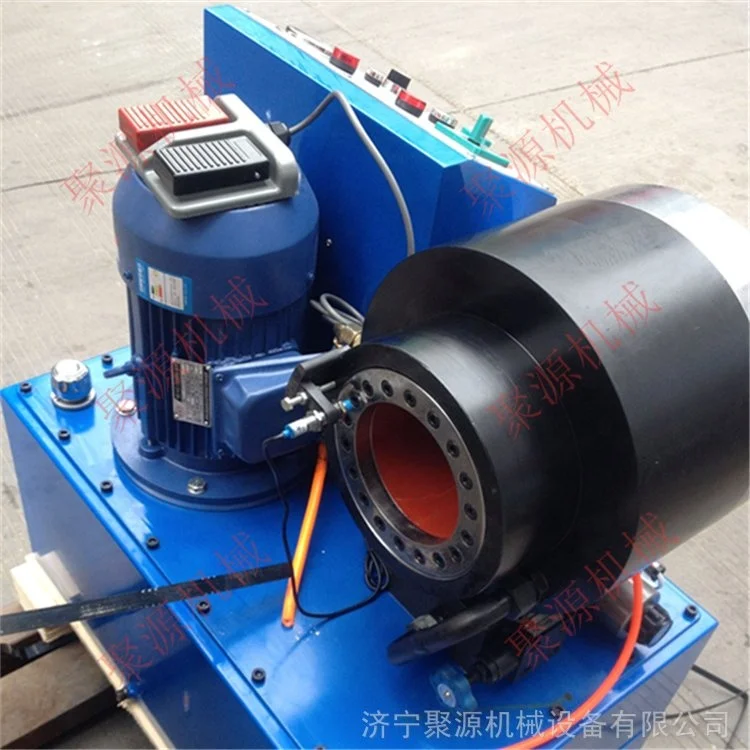 Factory price hydraulic air hose press machine