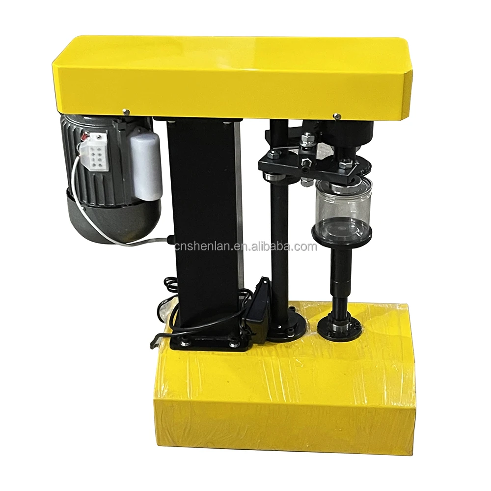 Semi Automatic Aluminium Tin Can Closing Capping Machine Jar Bottle Can Sealer Machine for Drink Oil Soda Beer Tuna Can