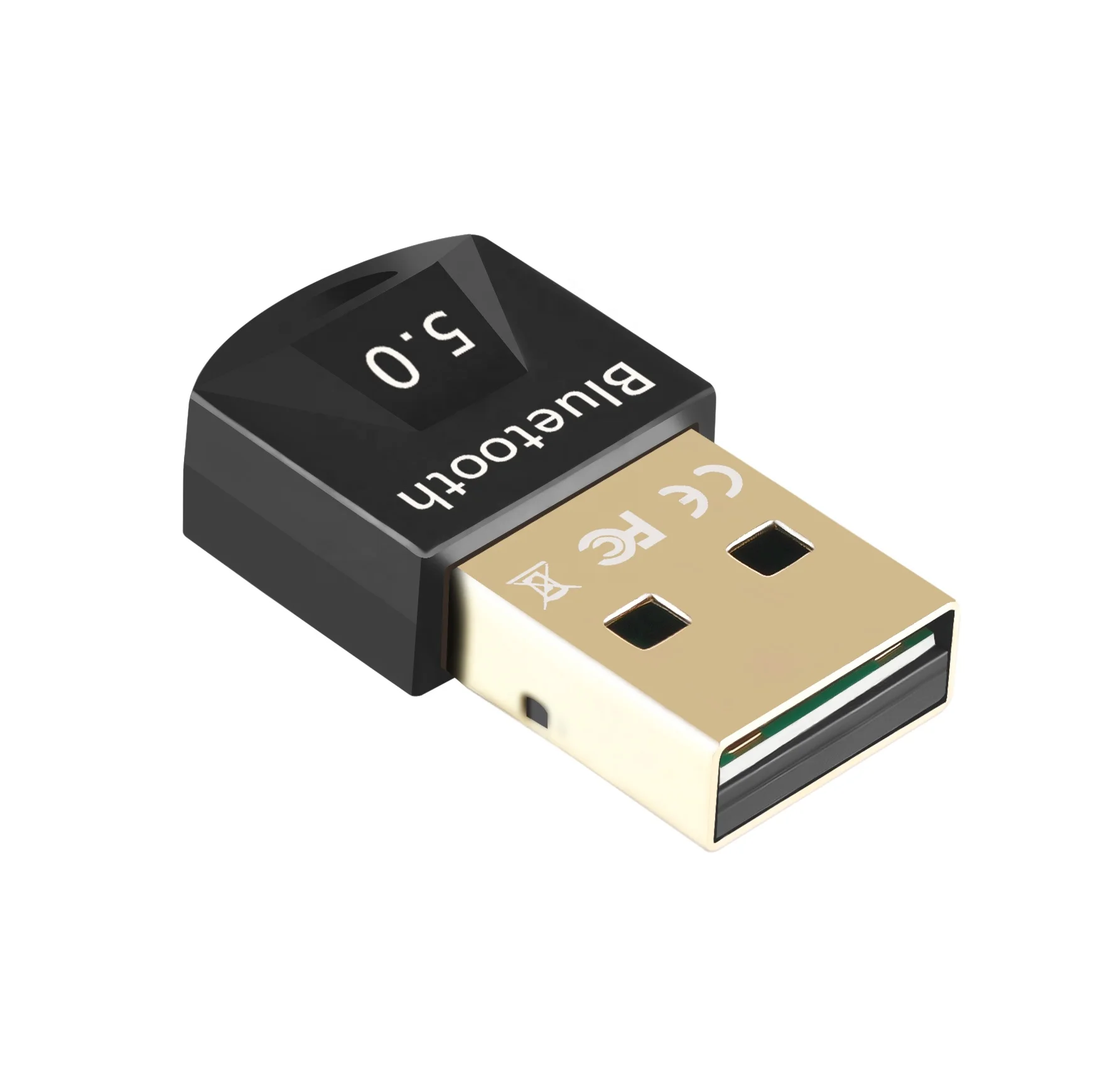 USB Bluetooth 5 0 адаптер приемник беспроводной ключ RTL8761B музыкальный мини передатчик для ПК компьютера